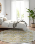 Addison Rugs Jaelora Gold Washable Indoor-Outdoor Rug