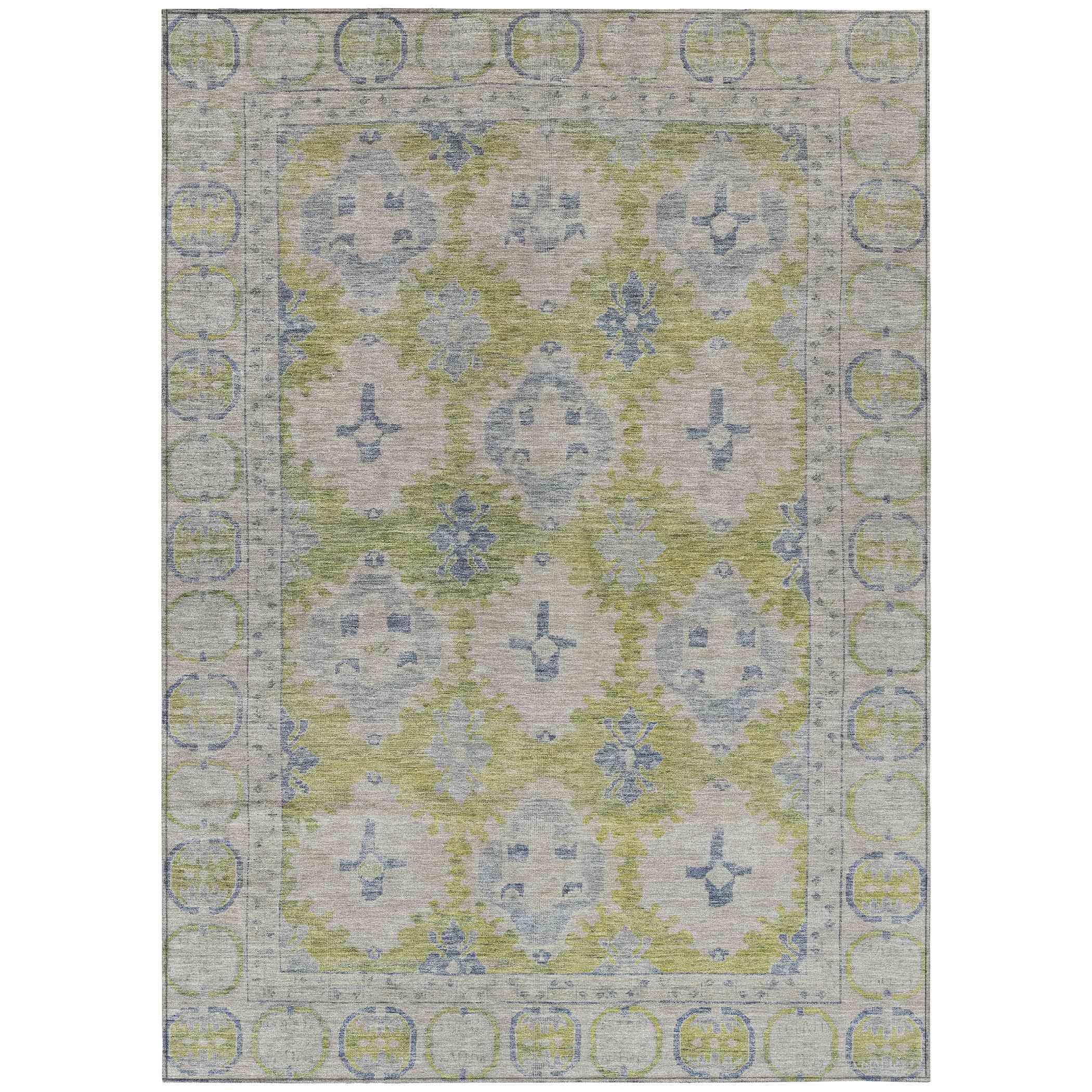 Addison Rugs Jaelora Green Washable Indoor-Outdoor Rug