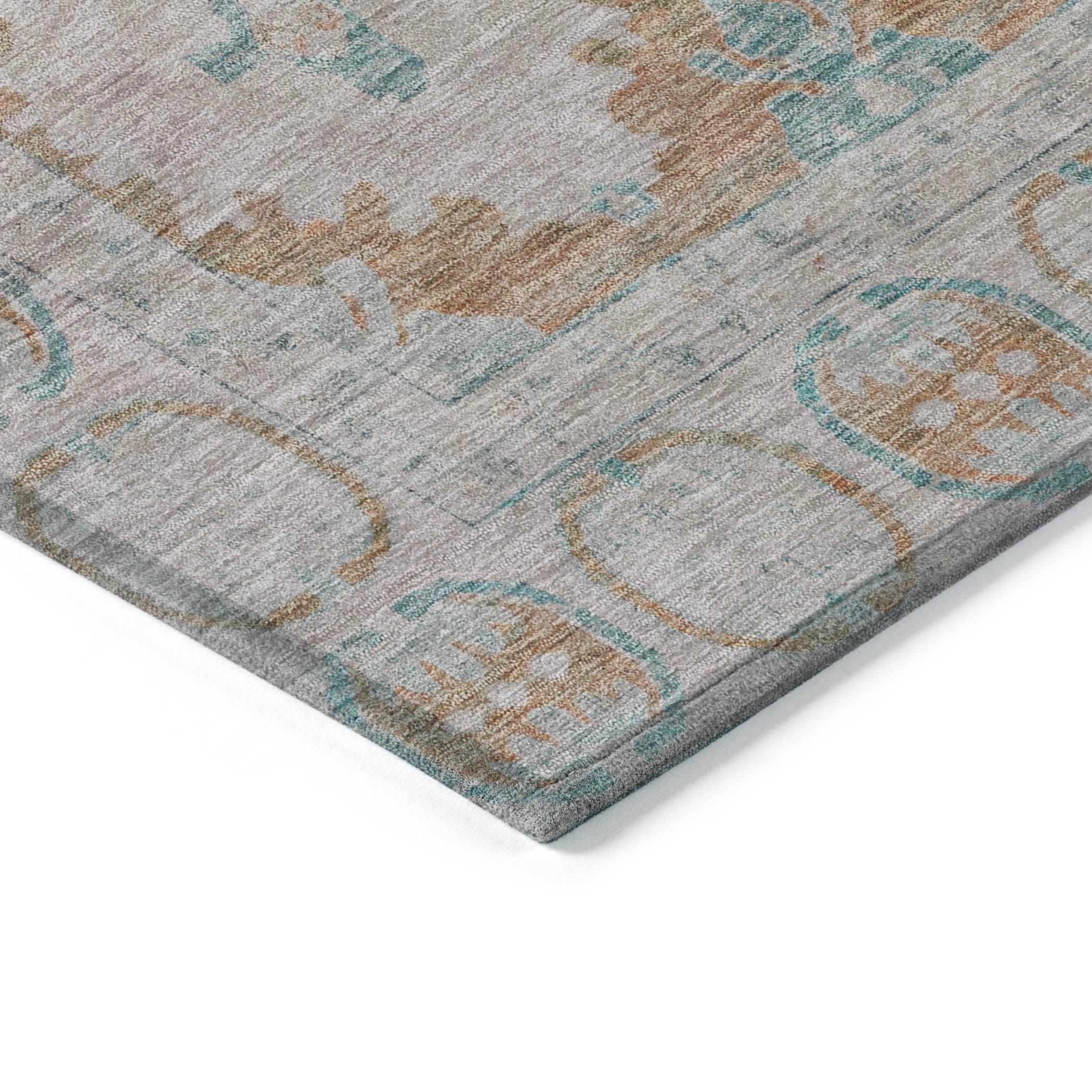 Addison Rugs Jaelora Orange Washable Indoor-Outdoor Rug