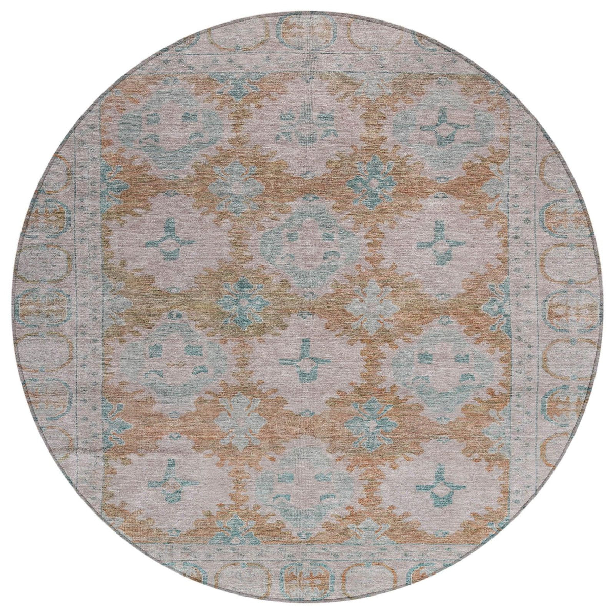 Addison Rugs Jaelora Orange Washable Indoor-Outdoor Rug