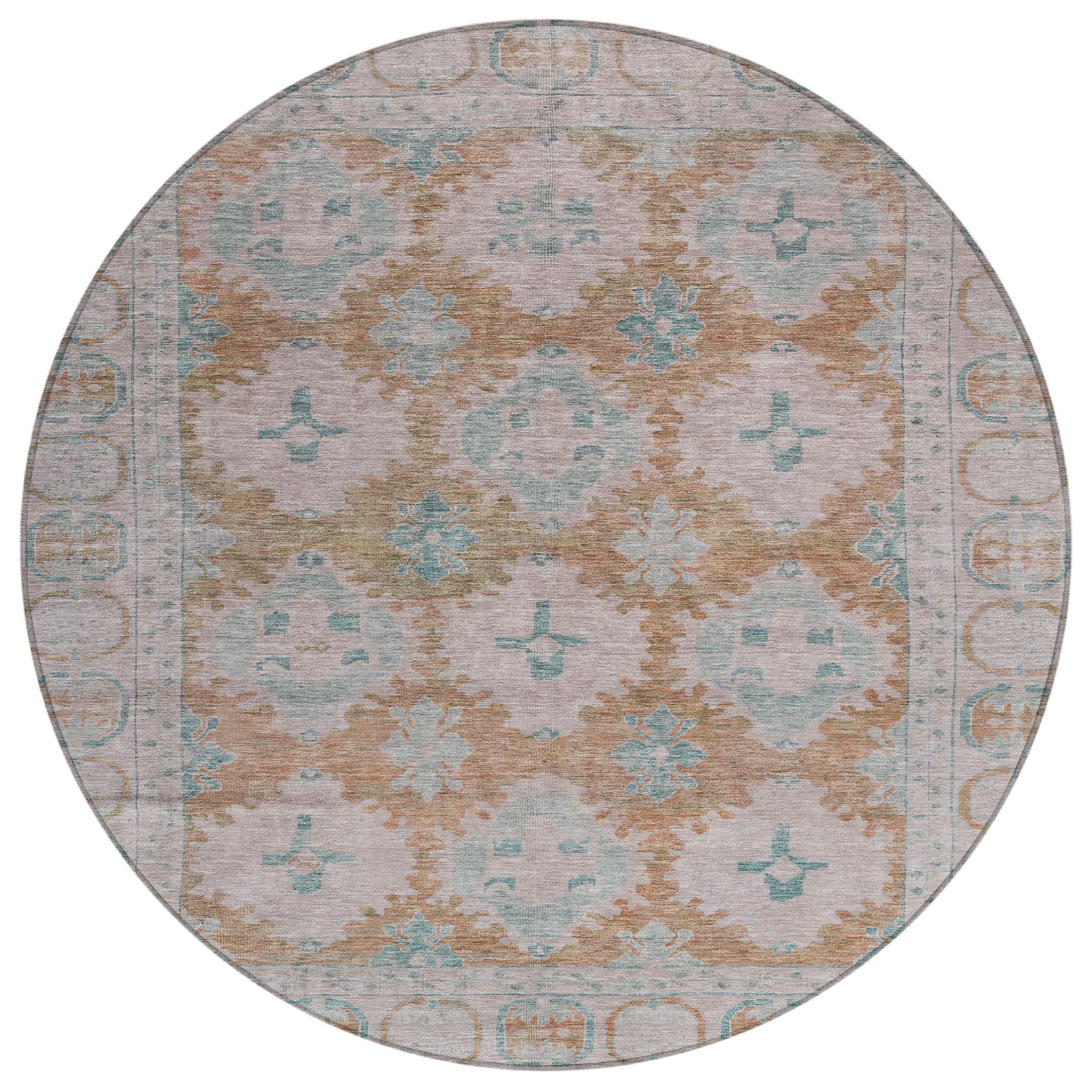 Addison Rugs Jaelora Orange Washable Indoor-Outdoor Rug