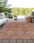 Addison Rugs Jaelora Pink Washable Indoor-Outdoor Rug