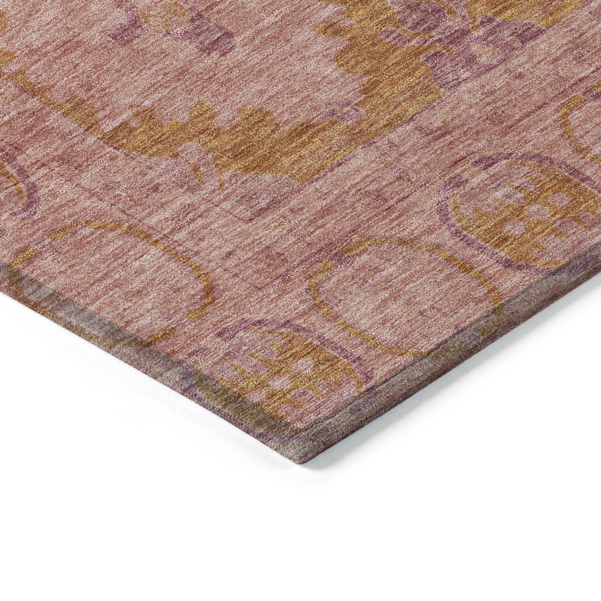 Addison Rugs Jaelora Pink Washable Indoor-Outdoor Rug