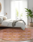 Addison Rugs Jaelora Pink Washable Indoor-Outdoor Rug
