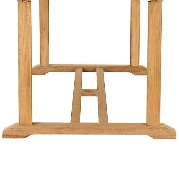 HiTeak January Extendable Oval Teak Outdoor Dining Table
