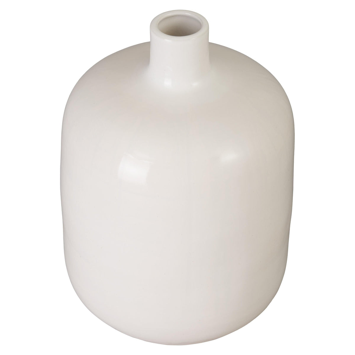 Emissary Jug 18"H Glossy Glaze Ceramic Vase