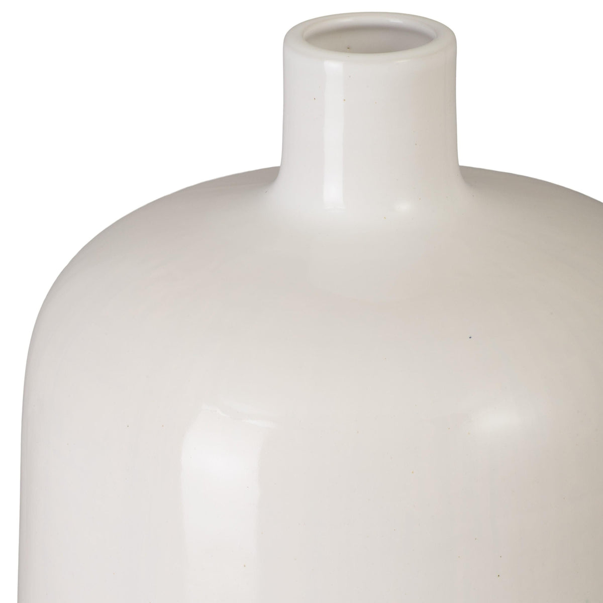 Emissary Jug 18"H Glossy Glaze Ceramic Vase