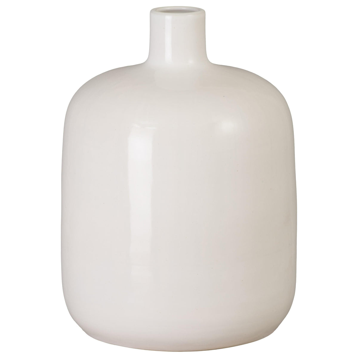 Emissary Jug 18"H Glossy Glaze Ceramic Vase