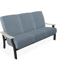 St. Catherine Cushion 3-Seat Sofa With Rustic Polymer Arm