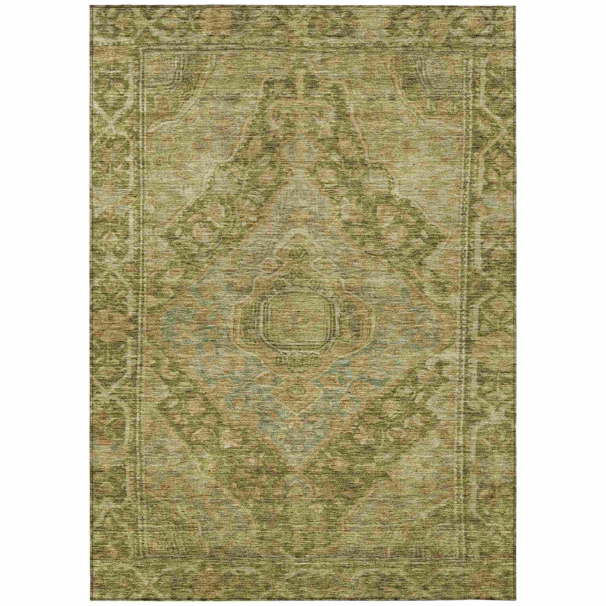 Addison Rugs Kaelanor Aloe Washable Indoor-Outdoor Rug