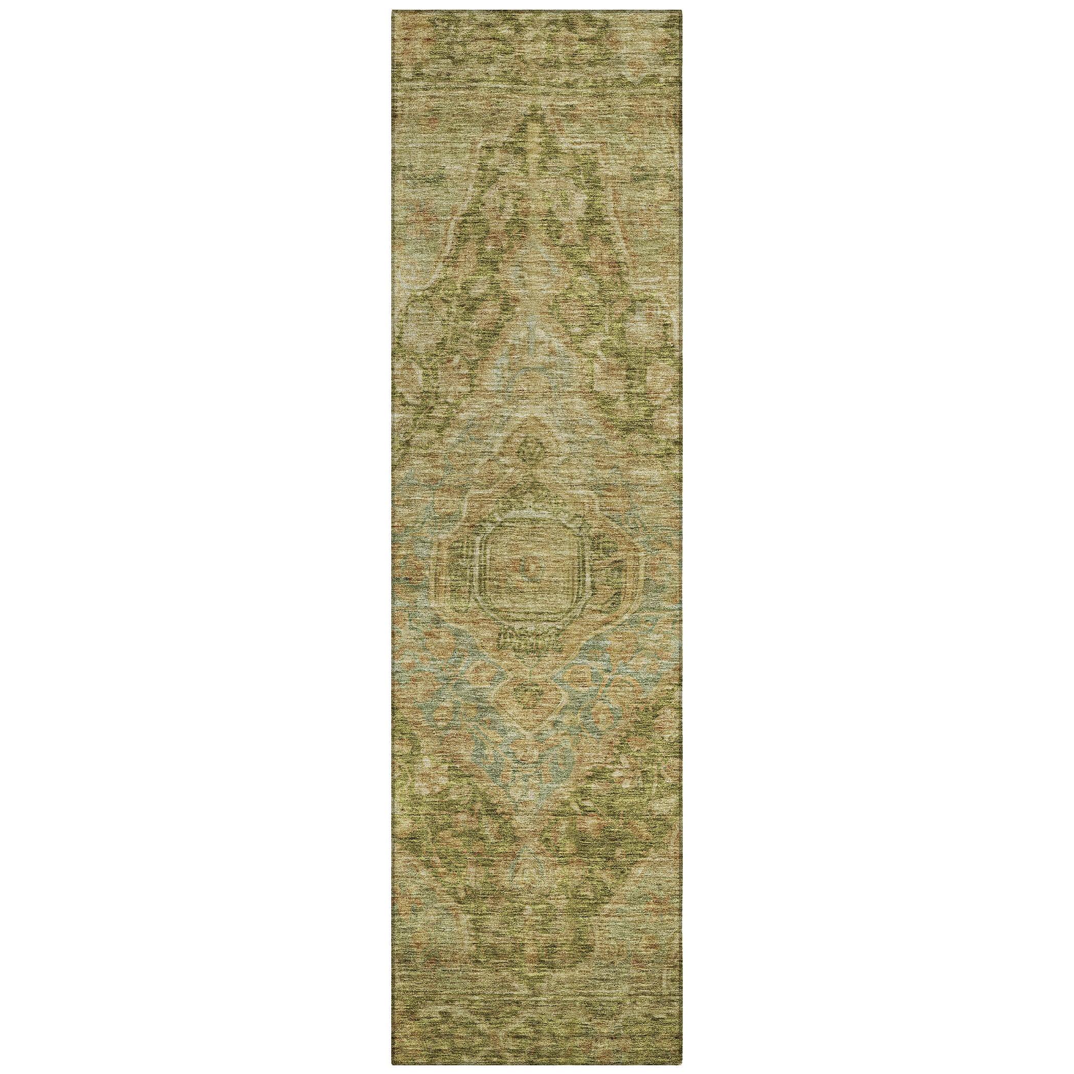 Addison Rugs Kaelanor Aloe Washable Indoor-Outdoor Rug