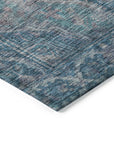 Addison Rugs Kaelanor Blue Washable Indoor-Outdoor Rug