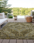 Addison Rugs Kaelanor Brown Washable Indoor-Outdoor Rug