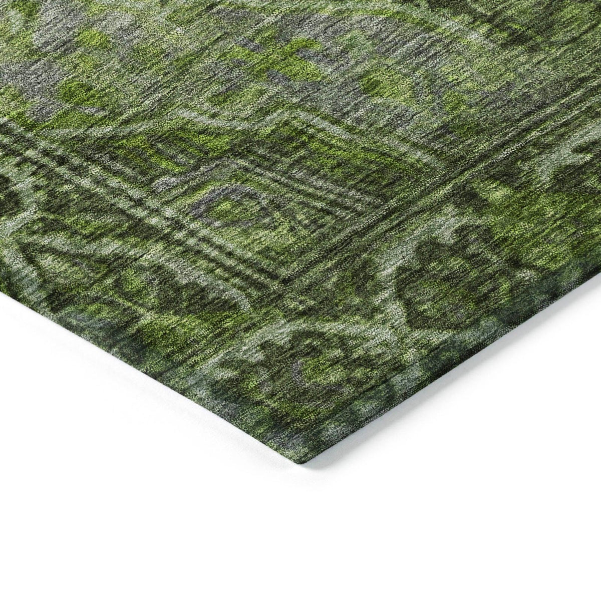 Addison Rugs Kaelanor Green Washable Indoor-Outdoor Rug