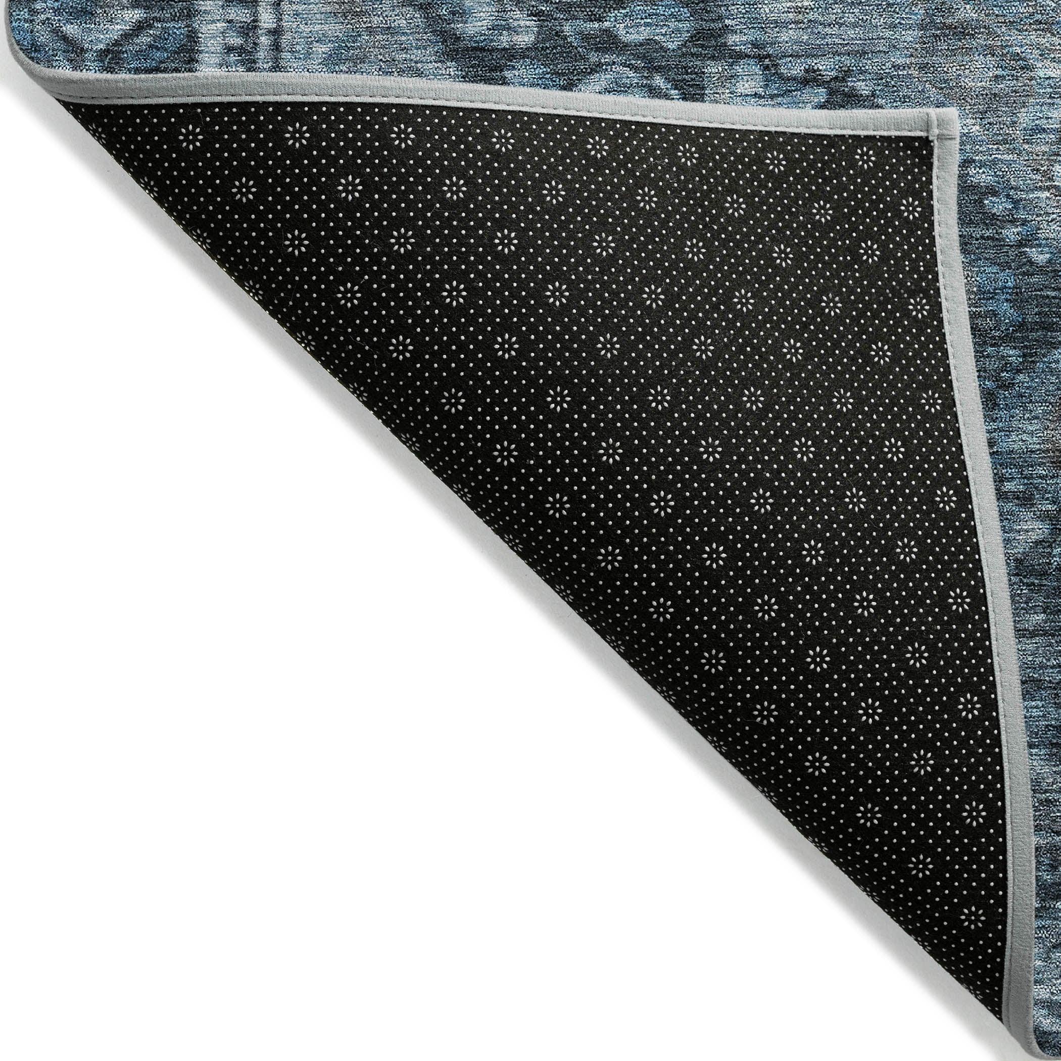 Addison Rugs Kaelanor Navy Washable Indoor-Outdoor Rug