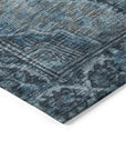 Addison Rugs Kaelanor Navy Washable Indoor-Outdoor Rug