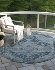 Addison Rugs Kaelanor Navy Washable Indoor-Outdoor Rug