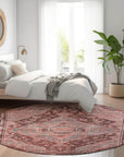 Addison Rugs Kaelanor Orange Washable Indoor-Outdoor Rug