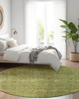 Addison Rugs Kaelara Green Washable Indoor-Outdoor Rug