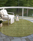 Addison Rugs Kaelara Green Washable Indoor-Outdoor Rug