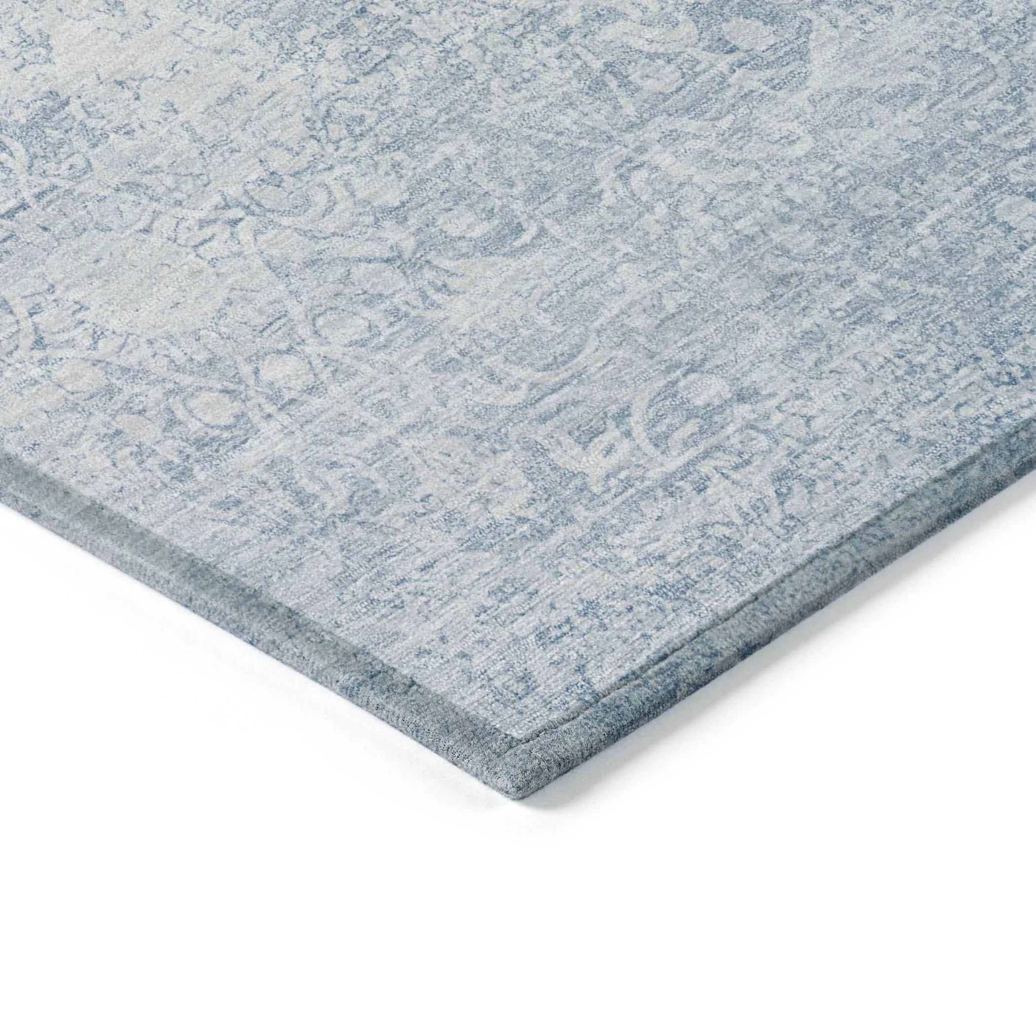 Addison Rugs Kaelas Blue Washable Indoor-Outdoor Rug