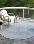 Addison Rugs Kaelas Blue Washable Indoor-Outdoor Rug