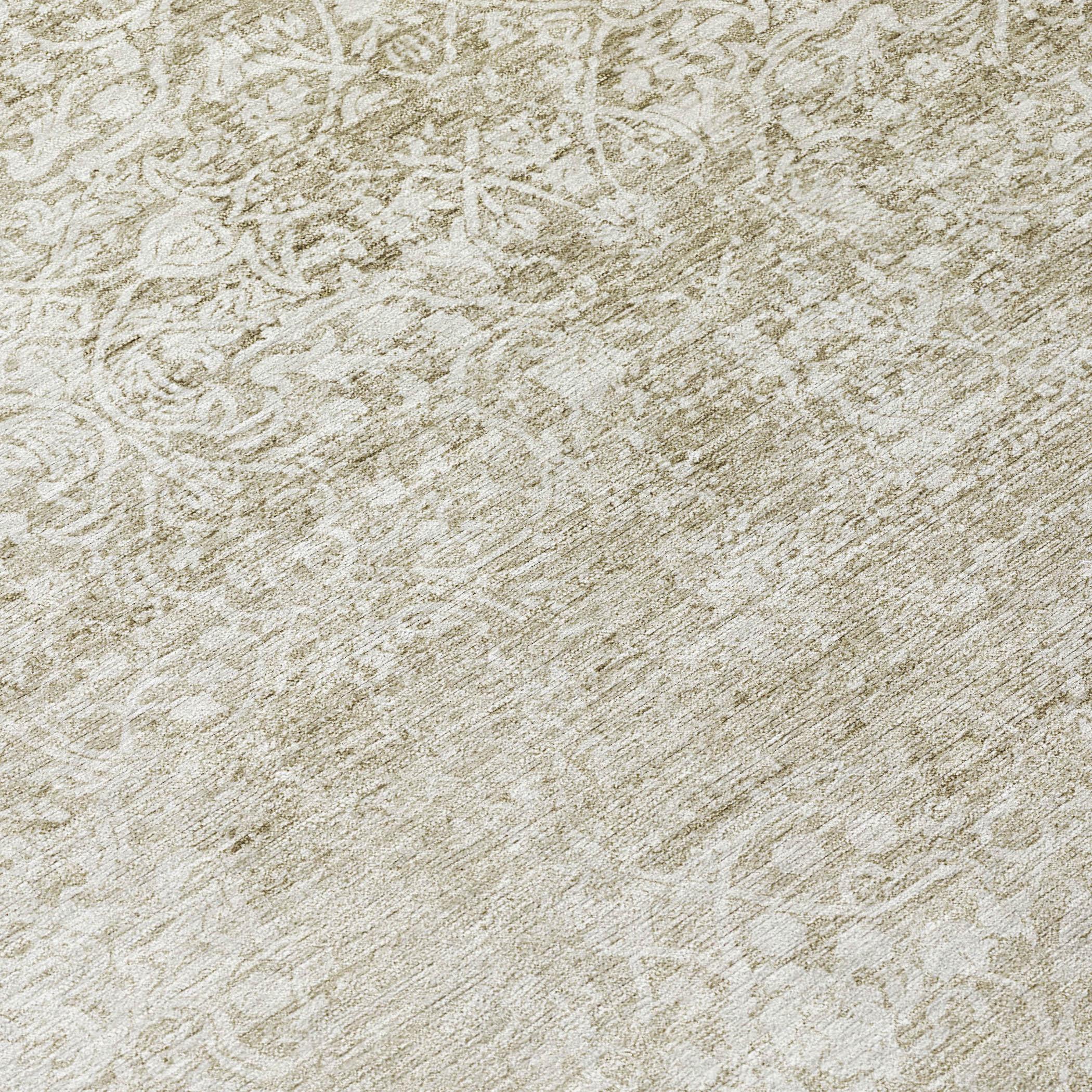 Addison Rugs Kaelas Brown Washable Indoor-Outdoor Rug