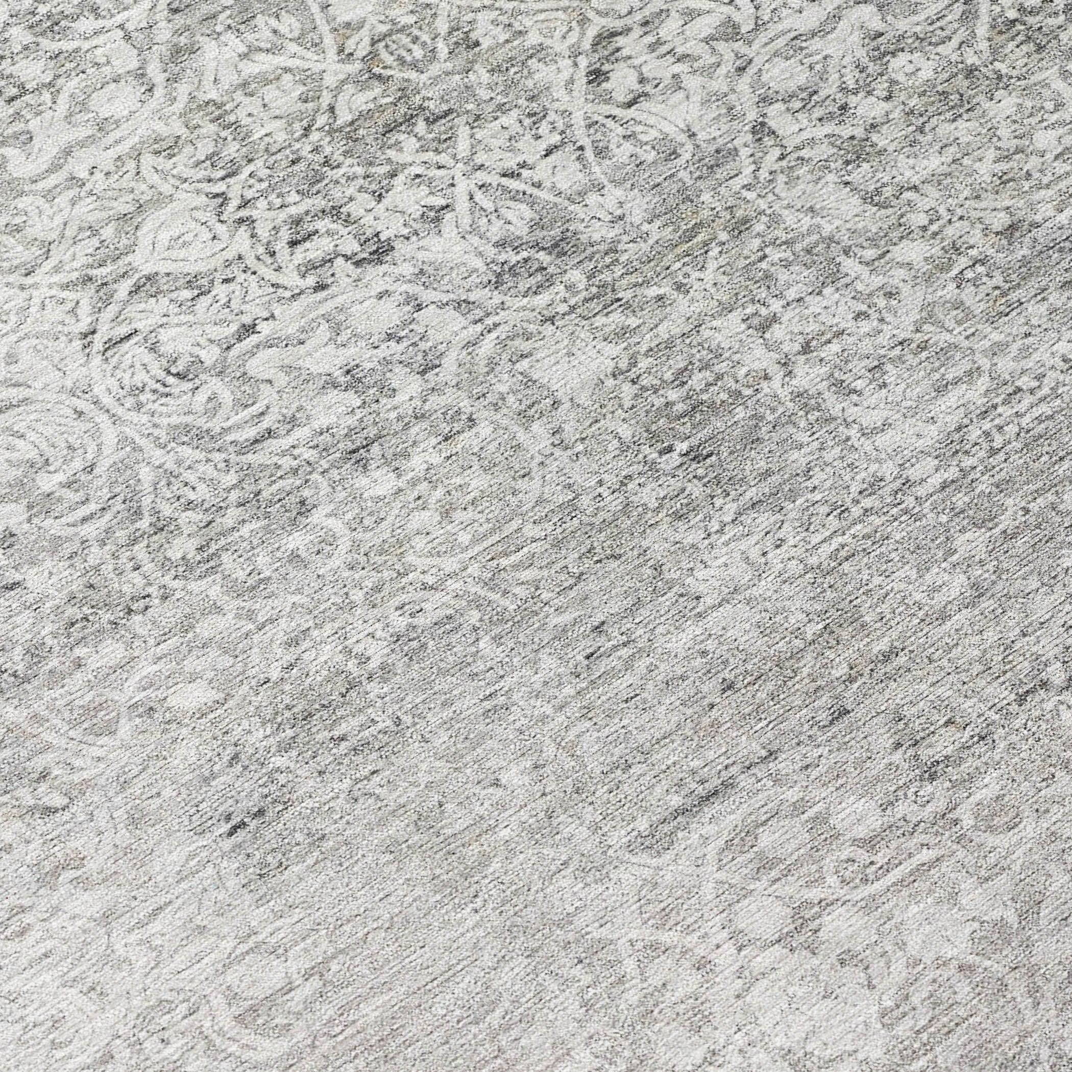 Addison Rugs Kaelas Gray Washable Indoor-Outdoor Rug