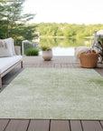 Addison Rugs Kaelas Green Washable Indoor-Outdoor Rug