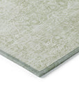 Addison Rugs Kaelas Green Washable Indoor-Outdoor Rug