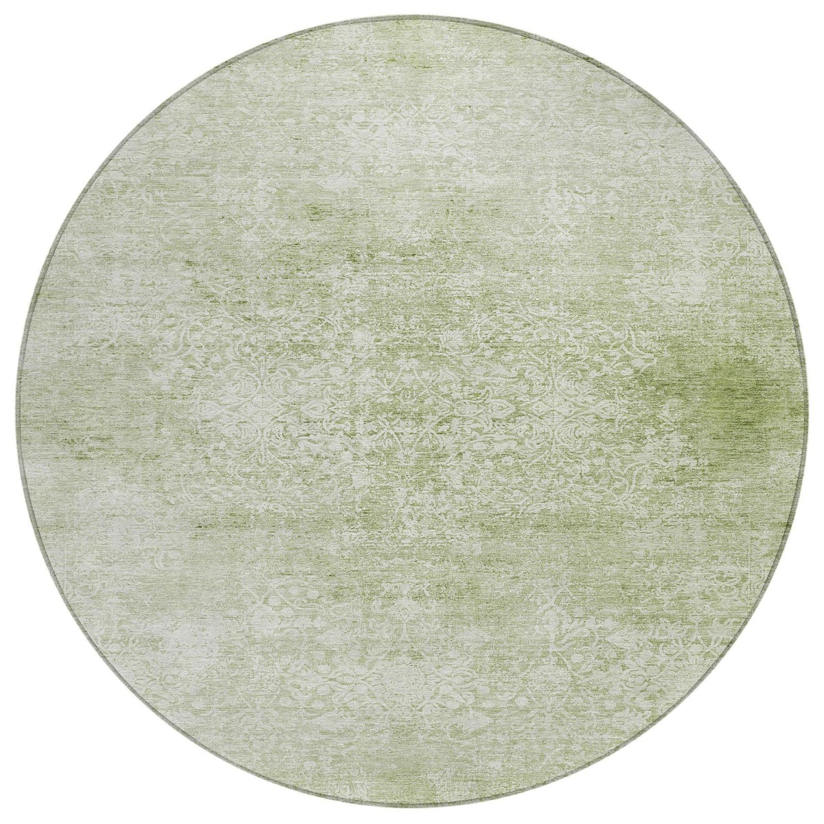 Addison Rugs Kaelas Green Washable Indoor-Outdoor Rug