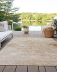 Addison Rugs Kaelas Orange Washable Indoor-Outdoor Rug