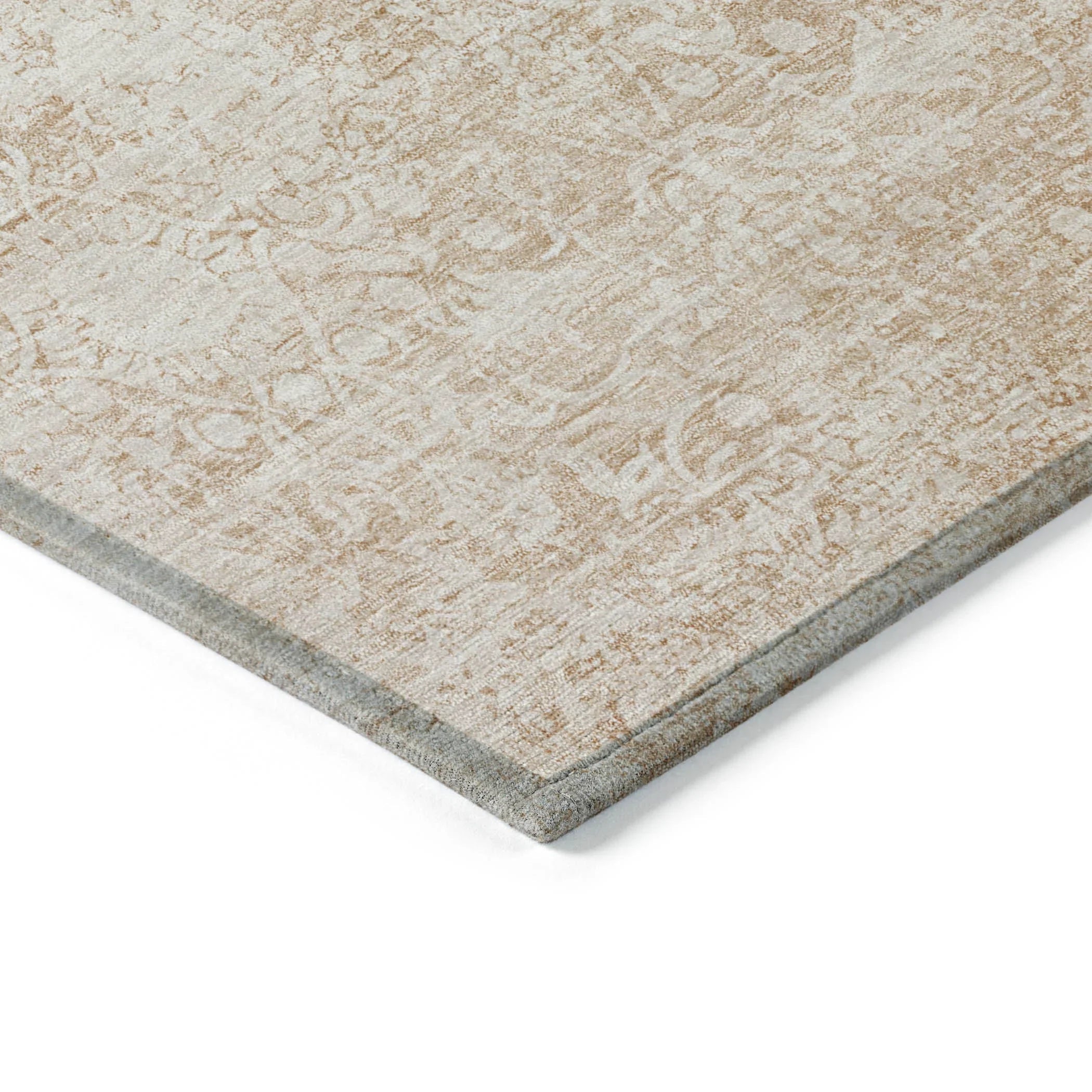 Addison Rugs Kaelas Orange Washable Indoor-Outdoor Rug