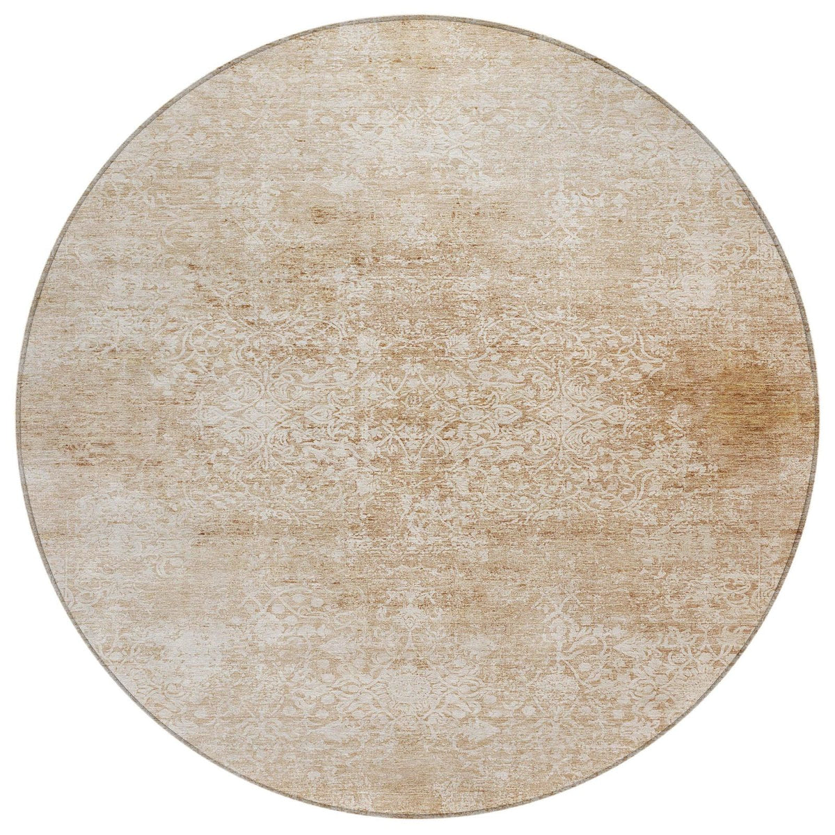 Addison Rugs Kaelas Orange Washable Indoor-Outdoor Rug
