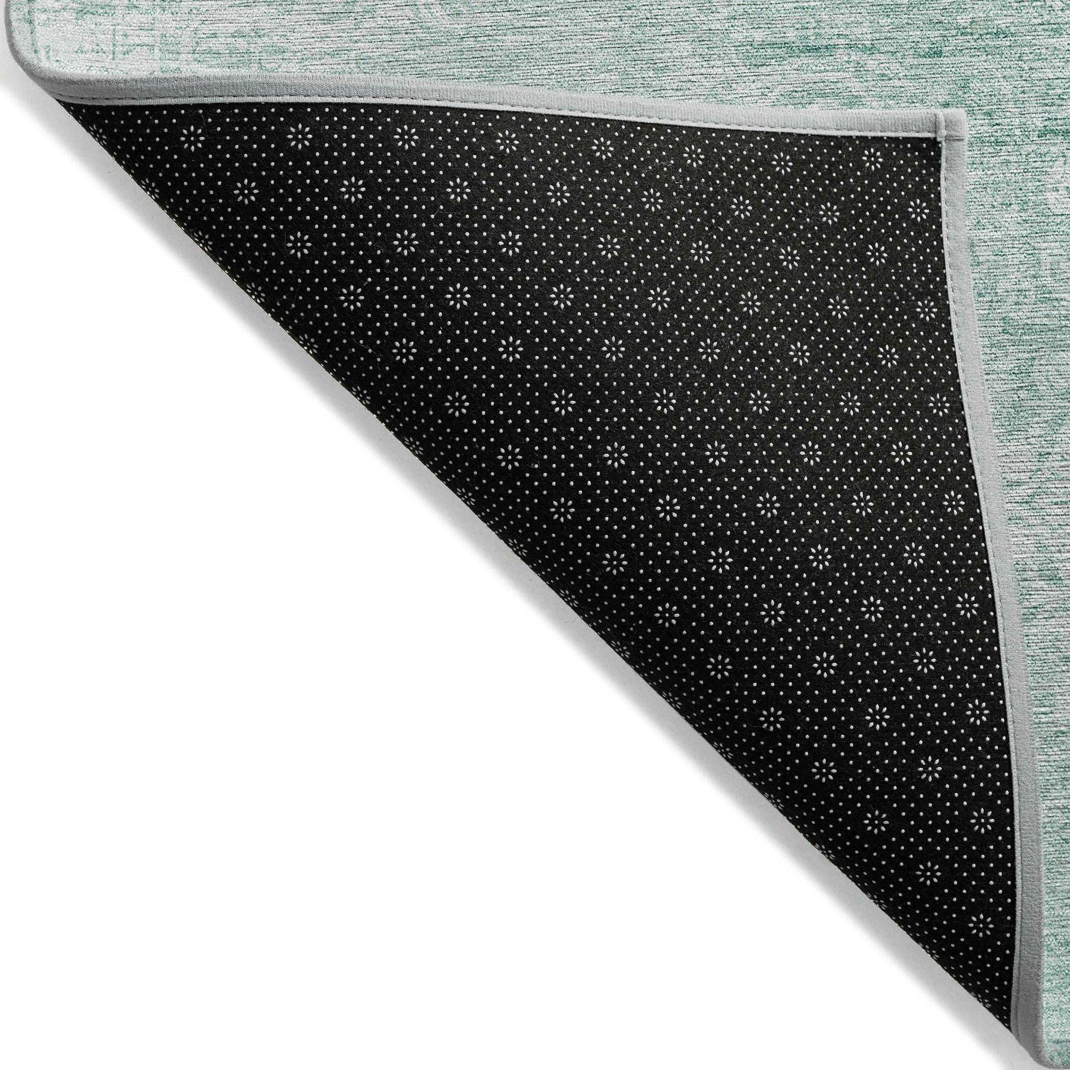 Addison Rugs Kaelas Teal Washable Indoor-Outdoor Rug