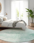 Addison Rugs Kaelas Teal Washable Indoor-Outdoor Rug