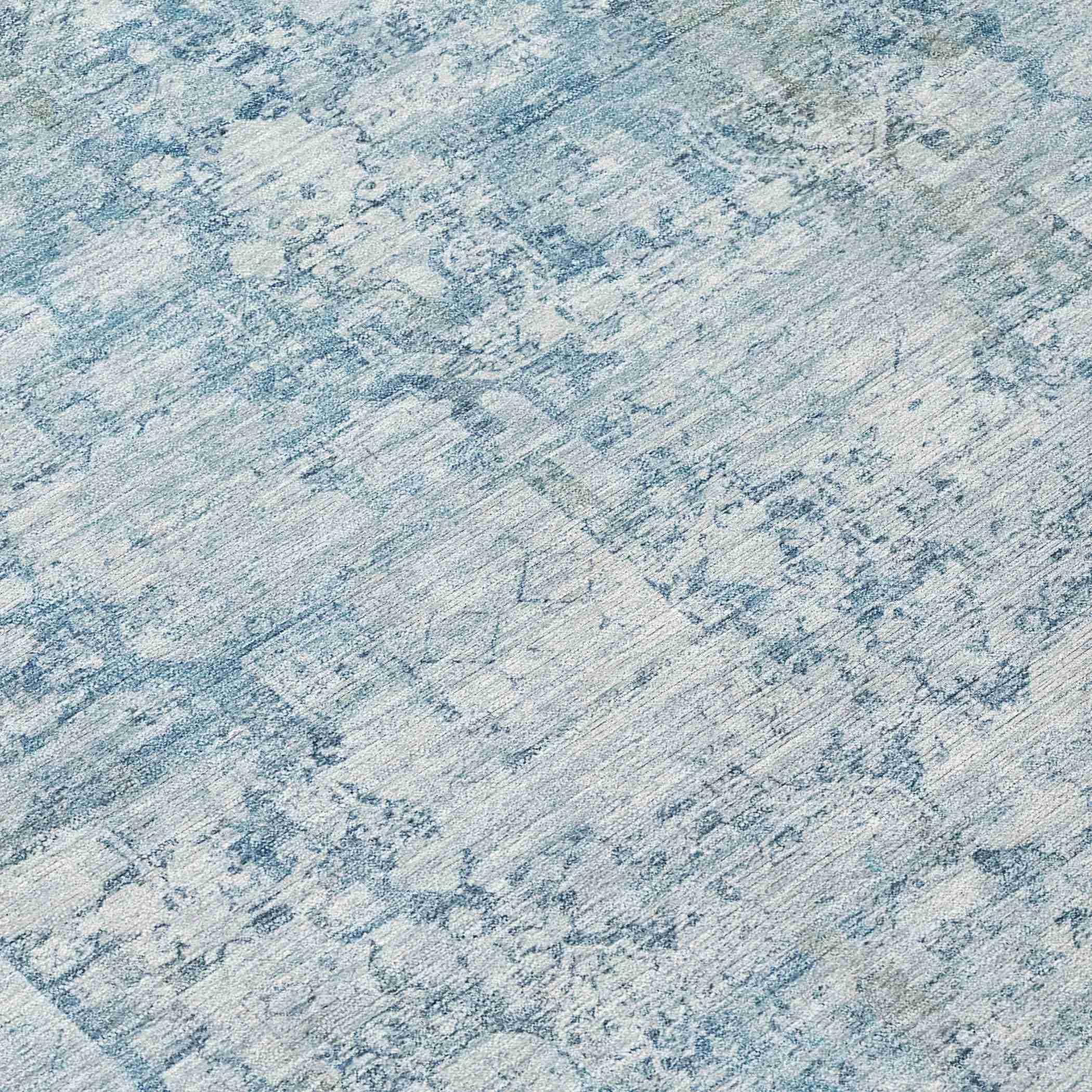 Addison Rugs Kaelien Blue Washable Indoor-Outdoor Rug