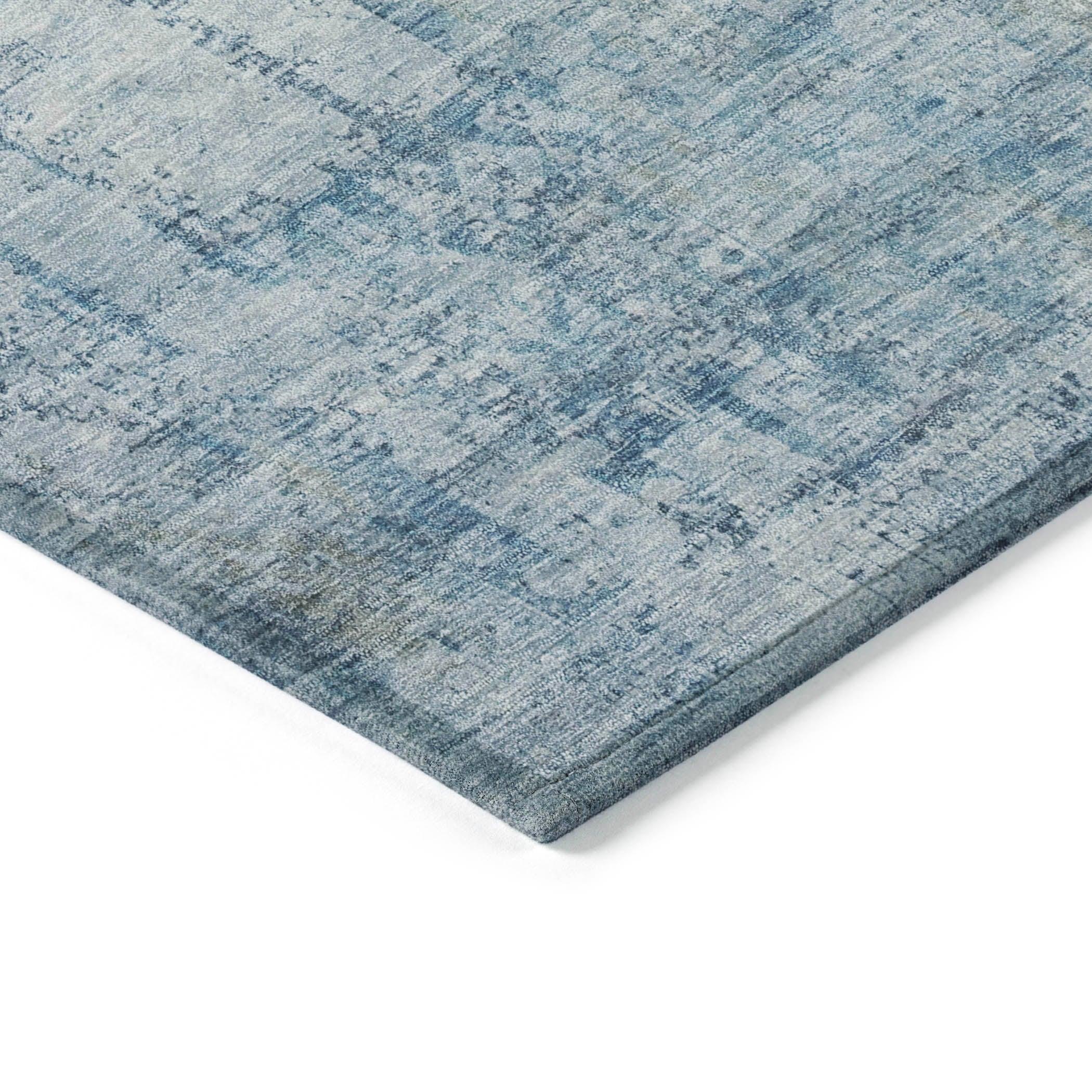 Addison Rugs Kaelien Blue Washable Indoor-Outdoor Rug