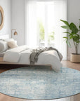 Addison Rugs Kaelien Blue Washable Indoor-Outdoor Rug