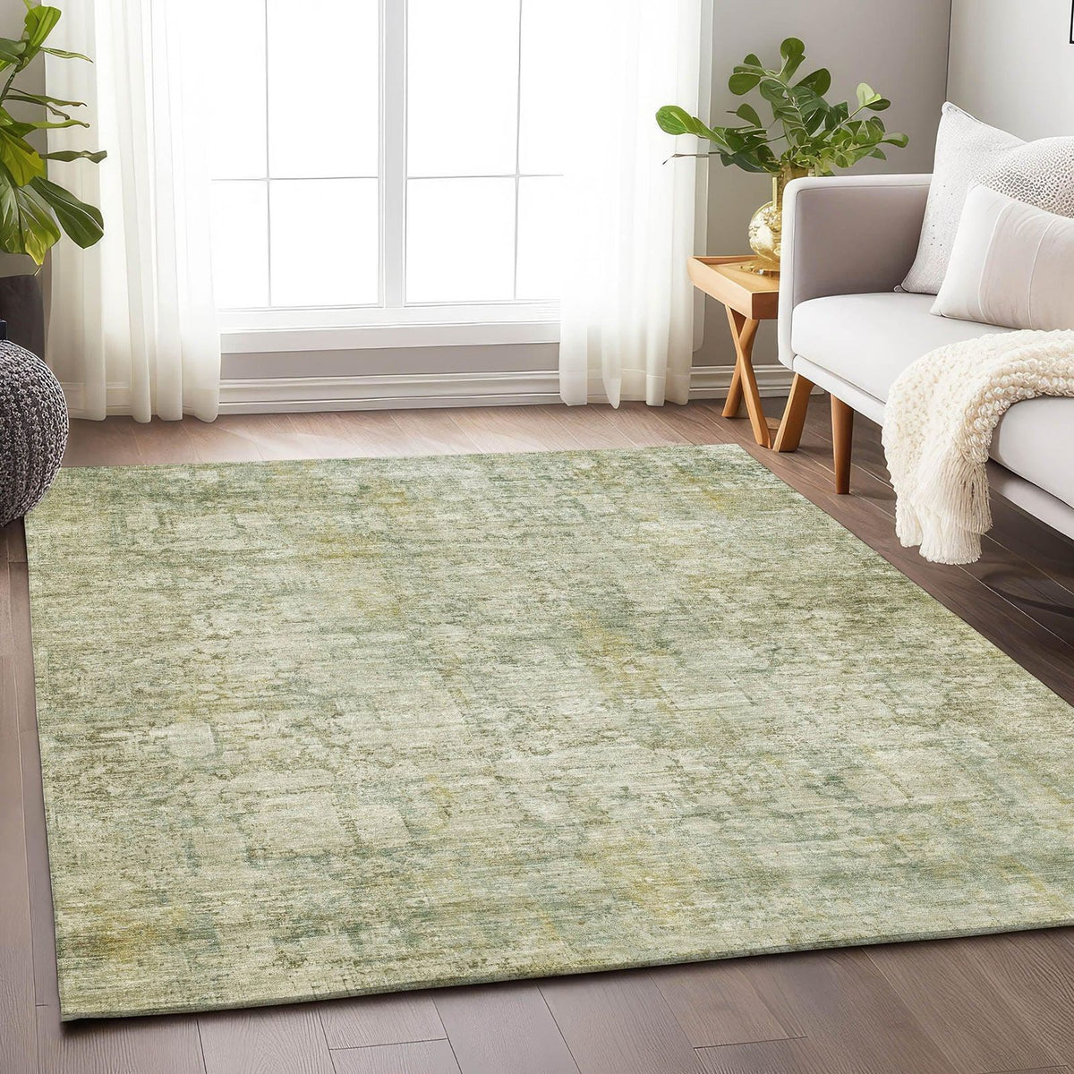 Addison Rugs Kaelien Brown Washable Indoor-Outdoor Rug