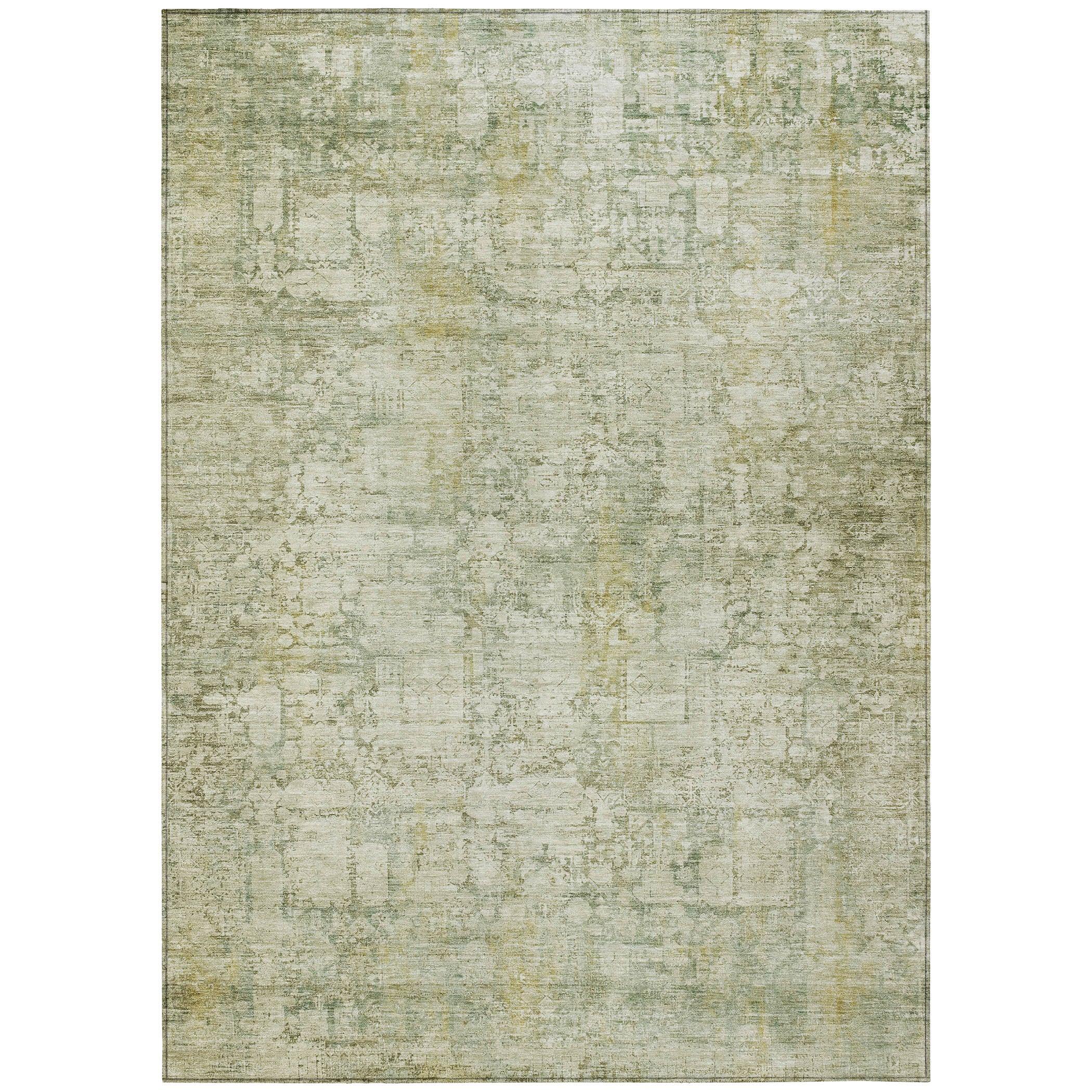 Addison Rugs Kaelien Brown Washable Indoor-Outdoor Rug
