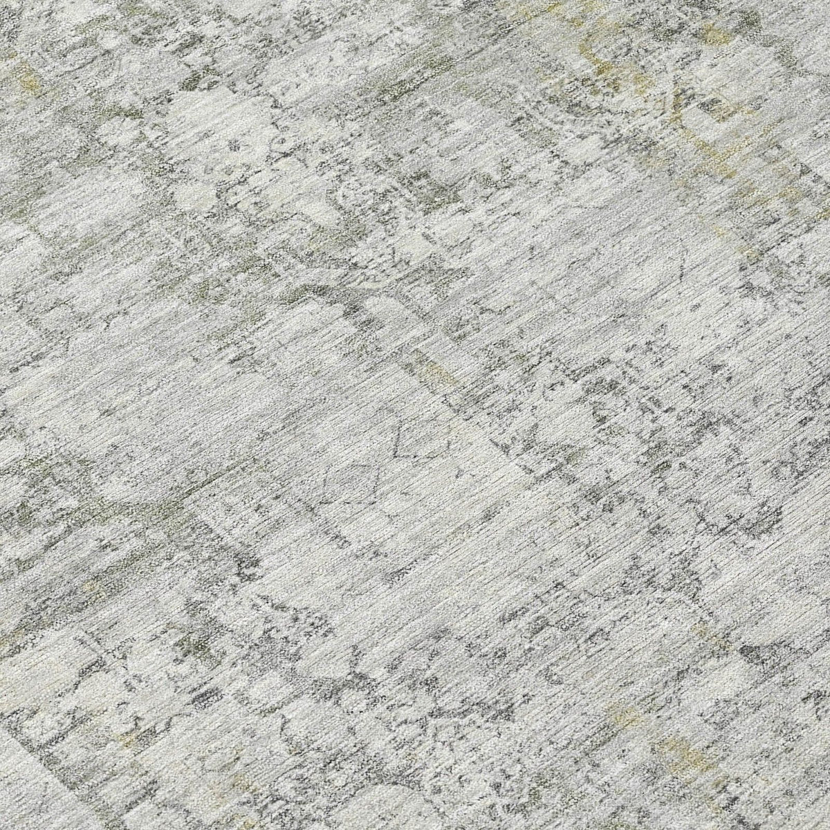 Addison Rugs Kaelien Gray Washable Indoor-Outdoor Rug