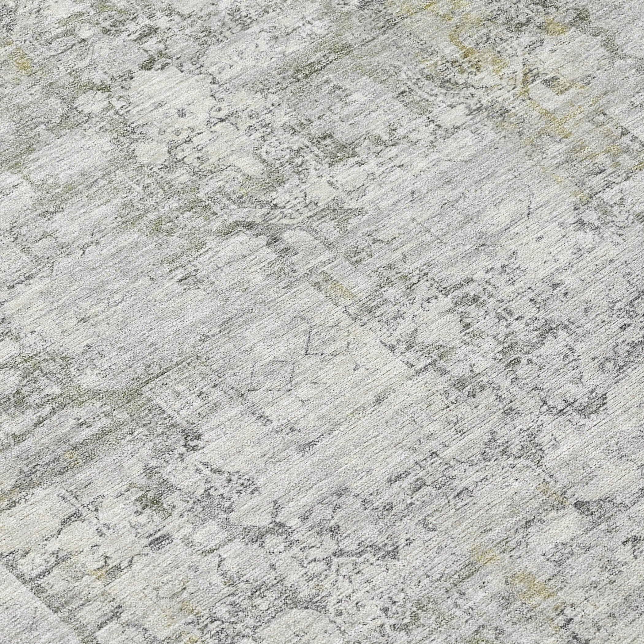 Addison Rugs Kaelien Gray Washable Indoor-Outdoor Rug