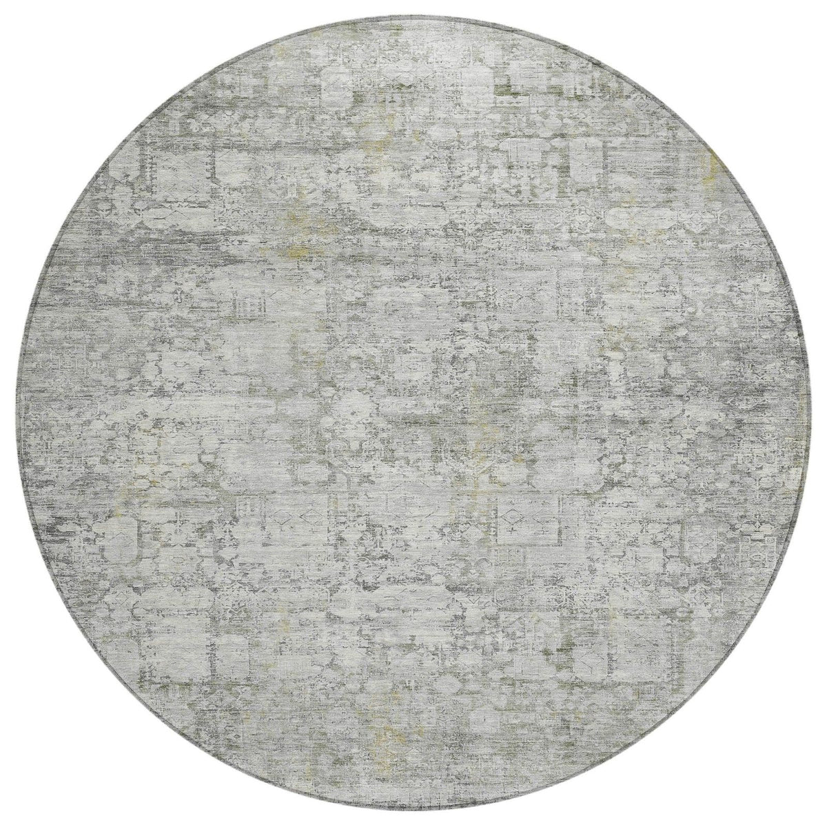 Addison Rugs Kaelien Gray Washable Indoor-Outdoor Rug