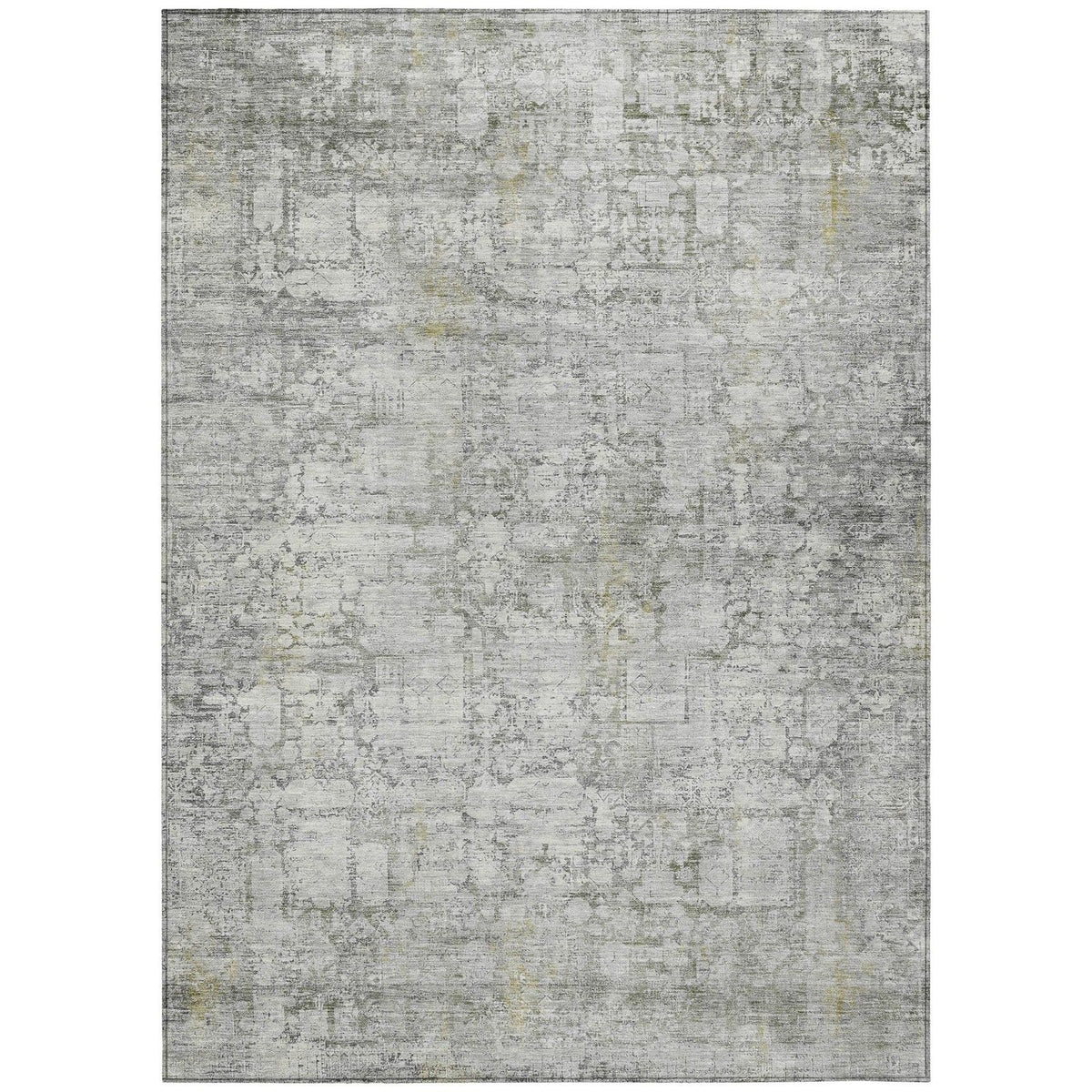 Addison Rugs Kaelien Gray Washable Indoor-Outdoor Rug
