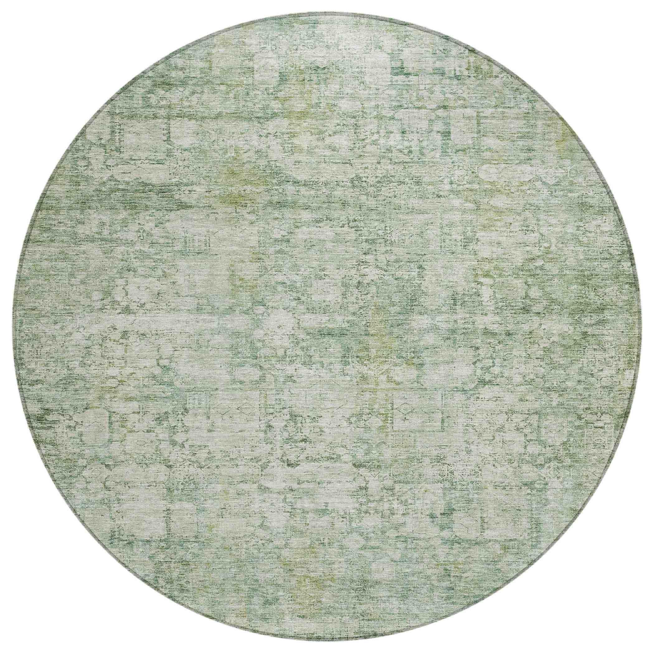 Addison Rugs Kaelien Green Washable Indoor-Outdoor Rug