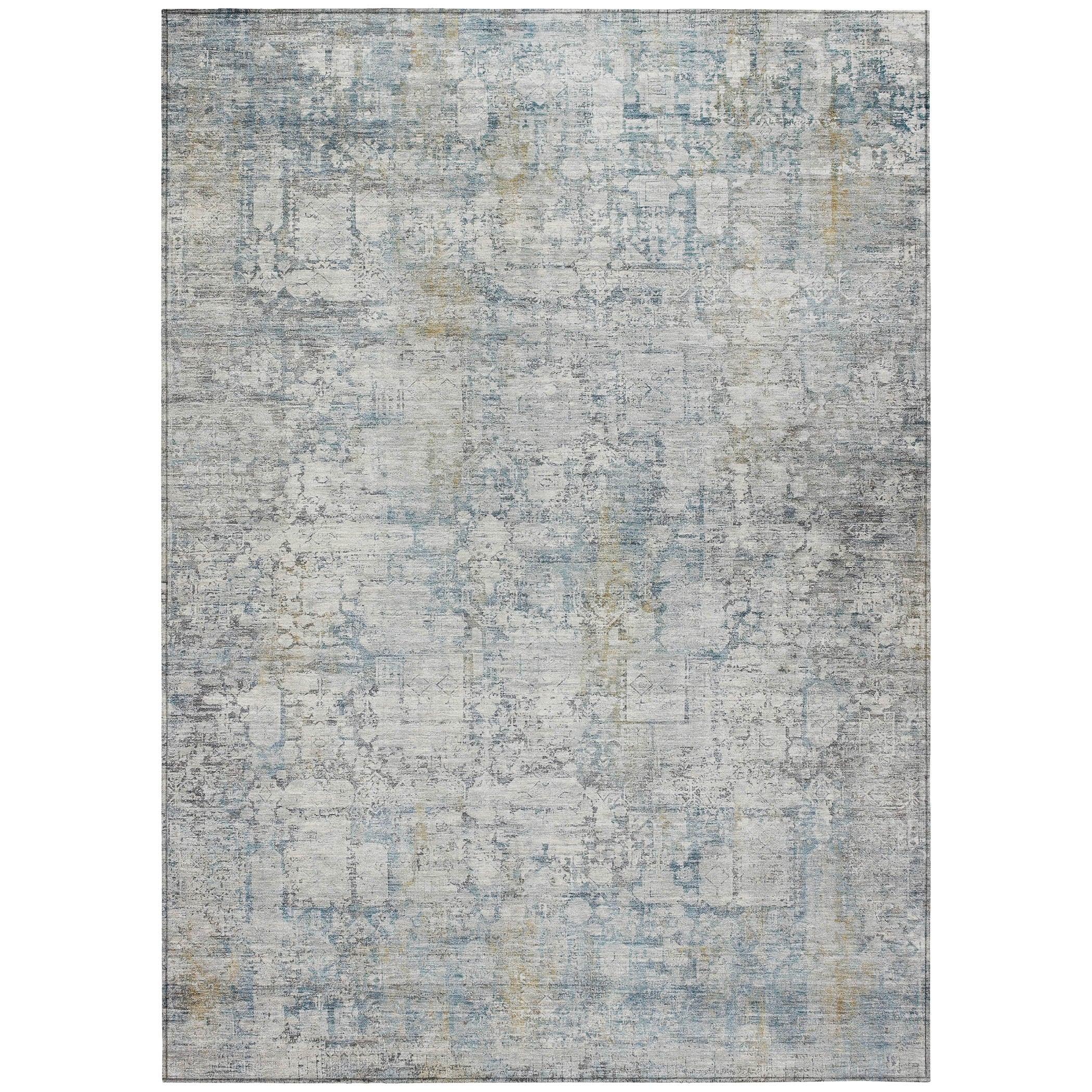 Addison Rugs Kaelien Ivory Washable Indoor-Outdoor Rug