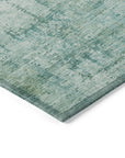 Addison Rugs Kaelien Teal Washable Indoor-Outdoor Rug
