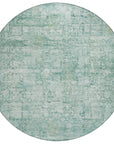 Addison Rugs Kaelien Teal Washable Indoor-Outdoor Rug