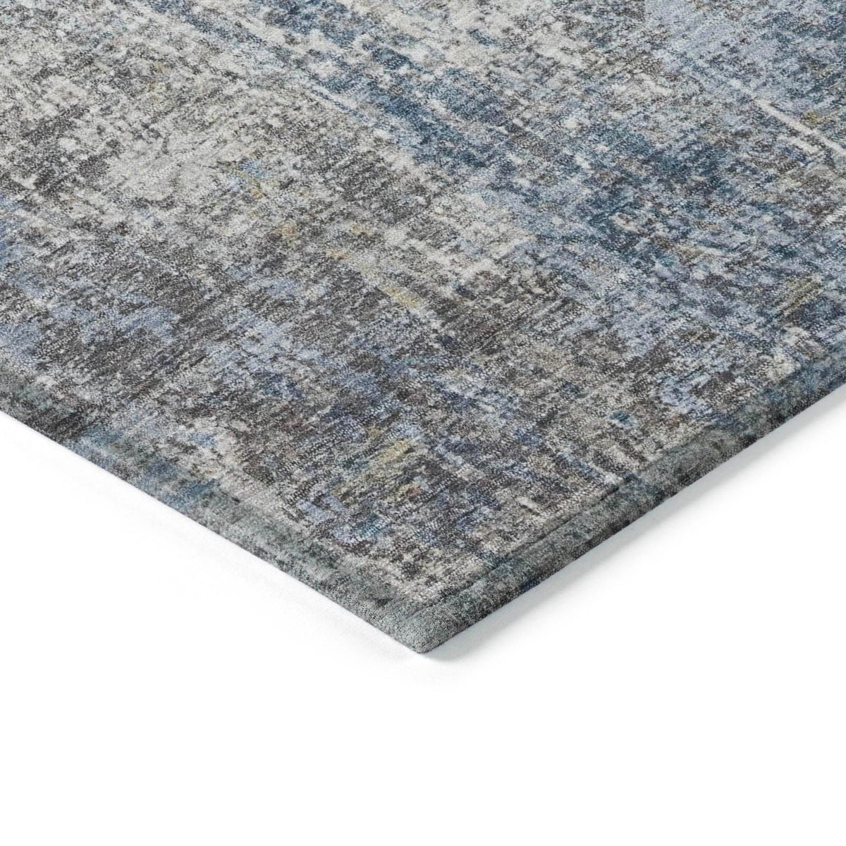 Addison Rugs Kaelion Blue Washable Indoor-Outdoor Rug